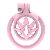 Super Small WX-5 Sissy Chastity Cage with 5 Arc Rings side | 3d-chastity