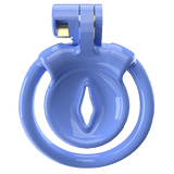 Super Small XX-1 Sissy Chastity Cage with 5 Arc Rings wearing | 3d-chastity