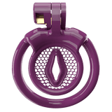 Super Small XX-2 Sissy Chastity Cage with 5 Arc Rings wearing | 3d-chastity