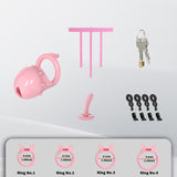 Sweetheart's Promise Chastity Cage lock and ring | 3d-chastity
