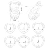 Tartarus Prison Area Chastity Cage product photo 12 of | 3d-chastity