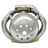the Bell Stainless Steel Chastity Device side | 3d-chastity