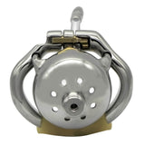 the Bell Stainless Steel Chastity Device full kit | 3d-chastity