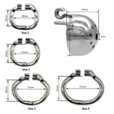 the Bell Stainless Steel Chastity Device comparison | 3d-chastity