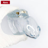 the NANO-Tight V4 Chastity Cage 1.18 Inch Long lock and ring | 3d-chastity