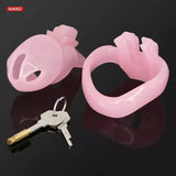 the NANO-Tight V4 Chastity Cage 1.18 Inch Long size and shape | 3d-chastity