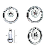 the New Ultra Flat Chastity Device with Tube side | 3d-chastity