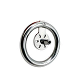 Ultra Flat Chastity Device with Tube