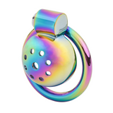 the Press-Type Jarhead Metal Chastity Cage lock and ring | 3d-chastity