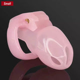 the Small-Sung V4 Chastity Cage 1.57 Inch Long wearing | 3d-chastity