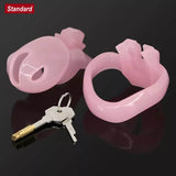 the Standard-Comfort V4 Chastity Cage 1.97 Inch Long size and shape | 3d-chastity