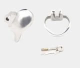 HT V3 the Steel Nub Micro Chastity Cage wearing | 3d-chastity