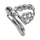 Thick Chainmail Steel Chastity Lock main product | 3d-chastity