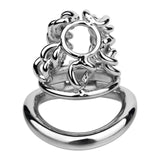 Thick Chainmail Steel Chastity Lock comparison | 3d-chastity