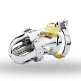 Titanium Alloy Metal Chastity Cage size and shape | 3d-chastity