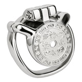 Tongbao Chastity Lock material finish close | 3d-chastity
