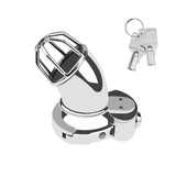 New BDSM #65 Adjustable Male Chastity Cage side | 3d-chastity