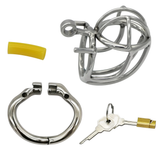 Reverse Design Turn It Up Chastity Cage side | 3d-chastity