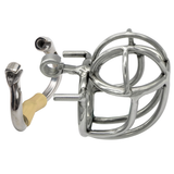 Reverse Design Turn It Up Chastity Cage lock and ring | 3d-chastity