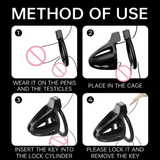 Two Cages Male Chastity Devices Cage comparison | 3d-chastity