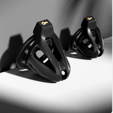 Two Cages Male Chastity Devices Cage lock and ring | 3d-chastity