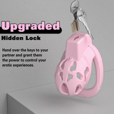Ultimate Control with Invisible Lock Chastity Cage comparison | 3d-chastity