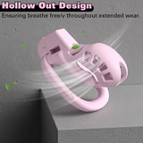 Ultimate Control with Invisible Lock Chastity Cage rear | 3d-chastity