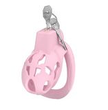 Ultimate Control with Invisible Lock Penis Cage