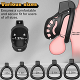 Ultimate Control with Invisible Lock Chastity Cage product photo 17 of | 3d-chastity