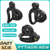 Ultra-Mini Baby Size Cobra Chastity Cage Kits 1.81 inches Long - 3d-chastity