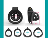 Ultra-Mini Baby Size Cobra Chastity Cage Kits 1.81 inches Long - 3d-chastity