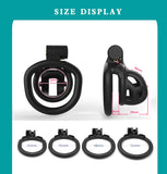 Ultra-Mini Baby Size Cobra Chastity Cage Kits 1.81 inches Long - 3d-chastity