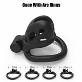 New Upgraded Ultra-Mini Cobra Chastity Cage 1.81 inches Long - 3d-chastity