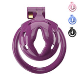 Super Small WX-1 Sissy Chastity Cage with 5 Arc Rings main product | 3d-chastity