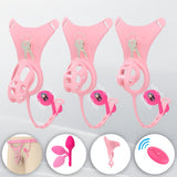 Upgrade Cobra Chastity Cage with Underwear and Plug wearing | 3d-chastity