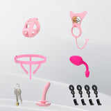 Upgrade Cobra Chastity Cage with Underwear and Plug comparison | 3d-chastity