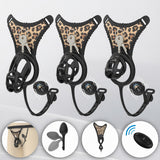 Upgrade Cobra Chastity Cage with Underwear and Plug material finish close | 3d-chastity
