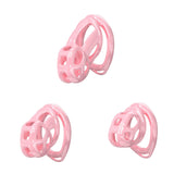 Pink Upgraded Invisible Mamba Cage Chastity Cage main product | 3d-chastity
