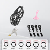 Upgraded Invisible Cobra Chastity Cage wearing | 3d-chastity