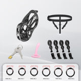 Upgraded Invisible Mamba Chastity Cage full kit | 3d-chastity