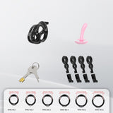 Upgraded Invisible Mamba Chastity Cage side | 3d-chastity
