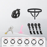 Upgraded Invisible Mamba Chastity Cage size and shape | 3d-chastity