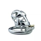 Upgraded Snug Cobra Chastity Cage 2.56 Inch Long wearing | 3d-chastity
