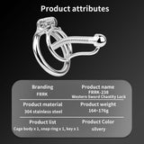 Urethral Chastity Cage - Easy to Pee product photo 13 of | 3d-chastity