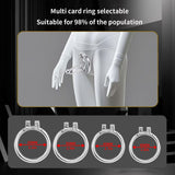 Urethral Chastity Cage - Easy to Pee product photo 16 of | 3d-chastity