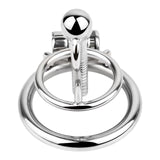 Urethral Chastity Cage - Easy to Pee front | 3d-chastity