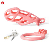 V2 Premium Paint Mamba Cage - 5 Sizes Chastity Cage front | 3d-chastity