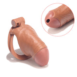 V3.0 Men's Simulated Penis Chastity Cage main product | 3d-chastity