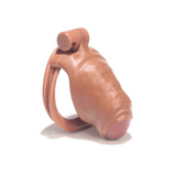 V3.0 Men's Simulated Penis Chastity Cage side | 3d-chastity