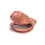 V3.0 Men's Simulated Penis Chastity Cage wearing | 3d-chastity